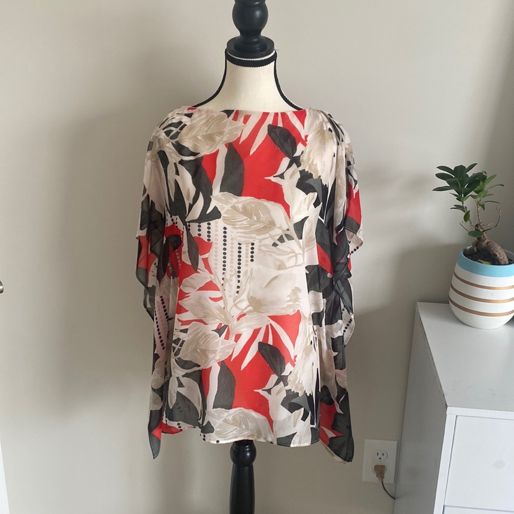 Calvin Klein flowy blouse